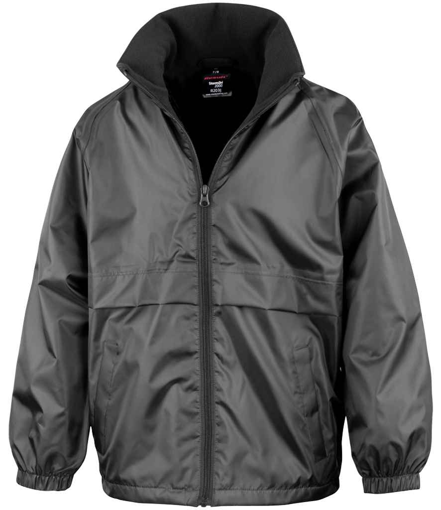 HAWKSPORTS Kids Micro Fleece Lined Jacket front view