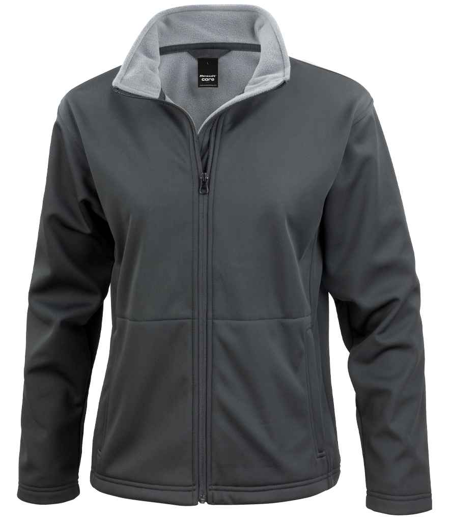 HAWKSPORTS Ladies Soft Shell Jacket front view