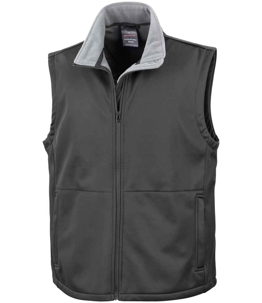 HAWKSPORTS Soft Shell Bodywarmer front view