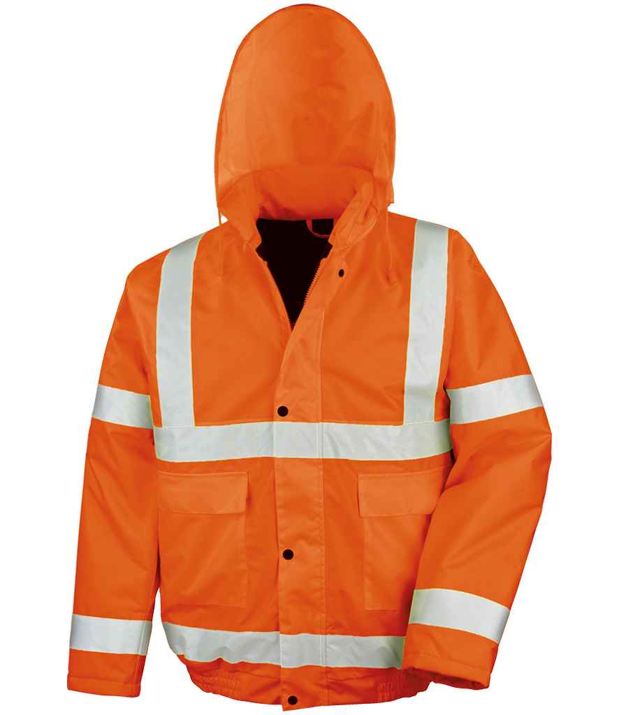 Result Core Hi-Vis Winter Blouson Jacket front view