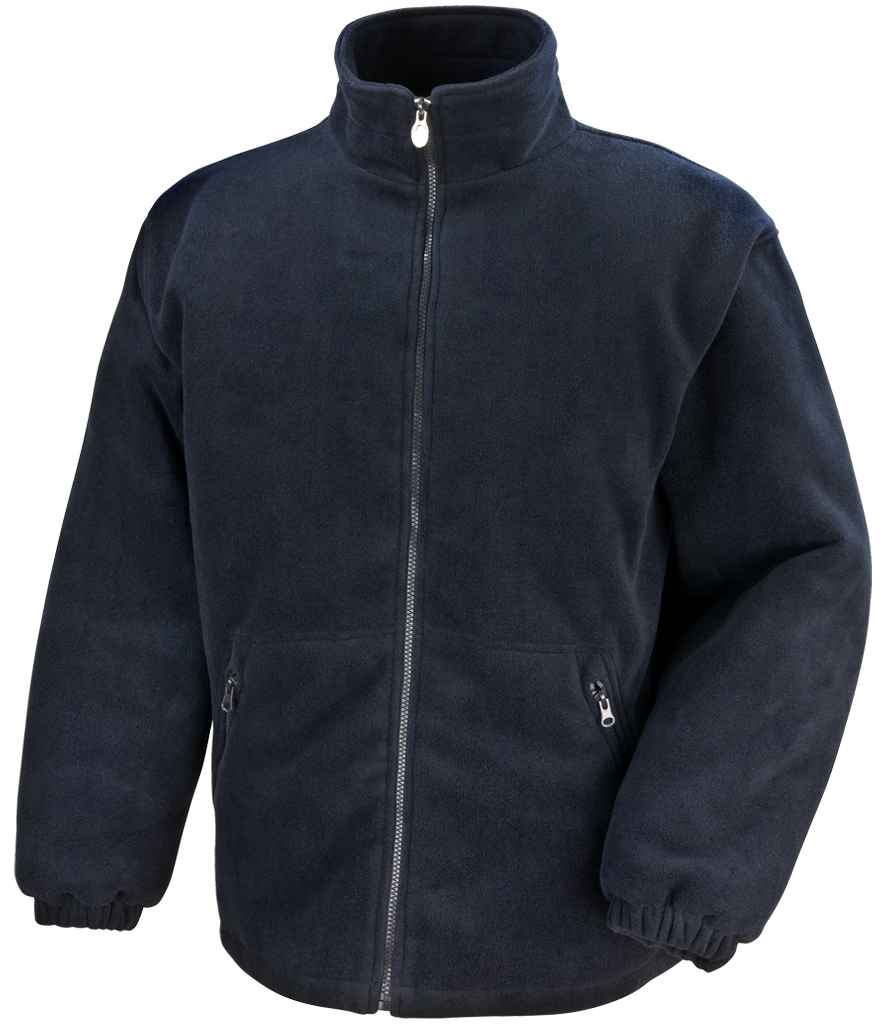 HAWKSPORTS Polartherm™ Quilted Winter Fleece Jacket front view