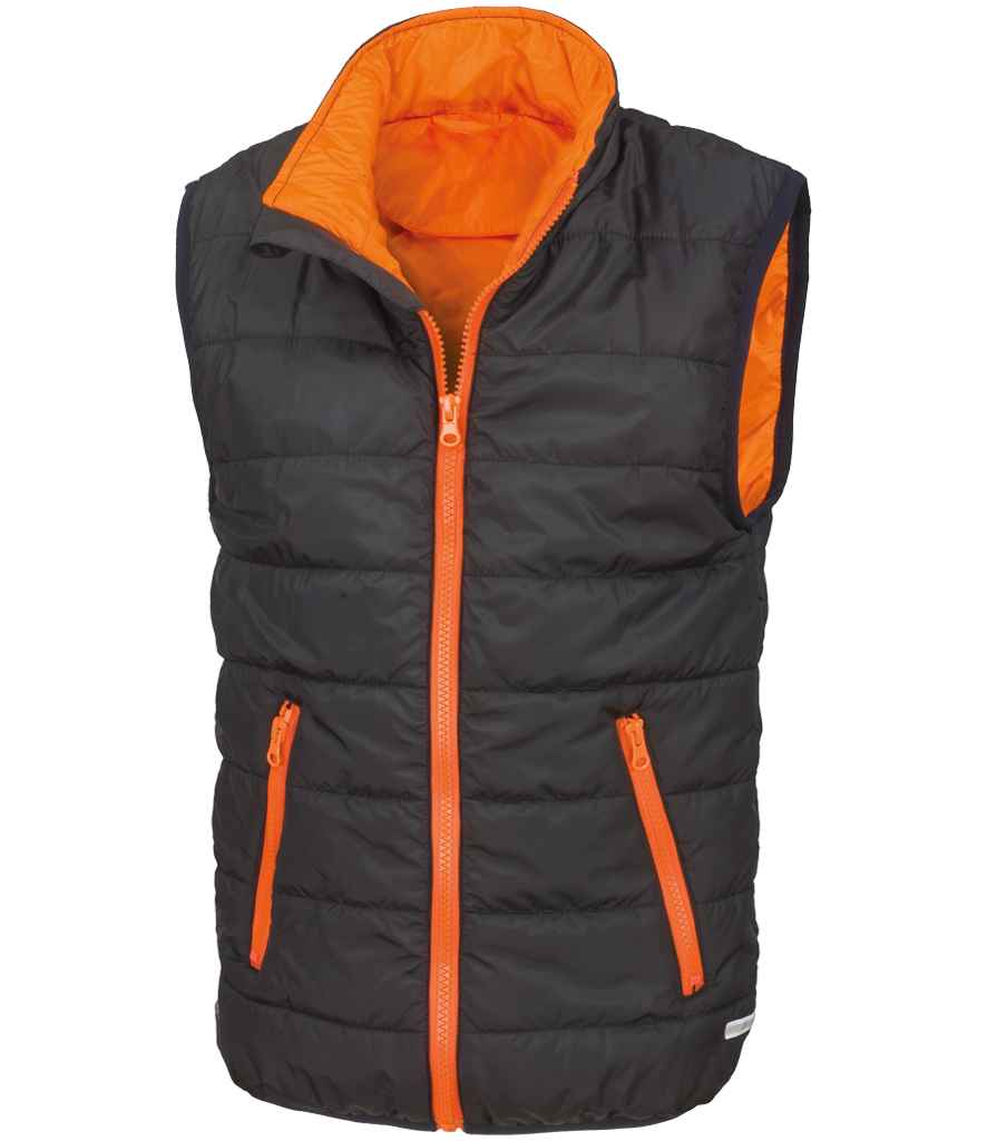 HAWKSPORTS Kids Padded Bodywarmer front view