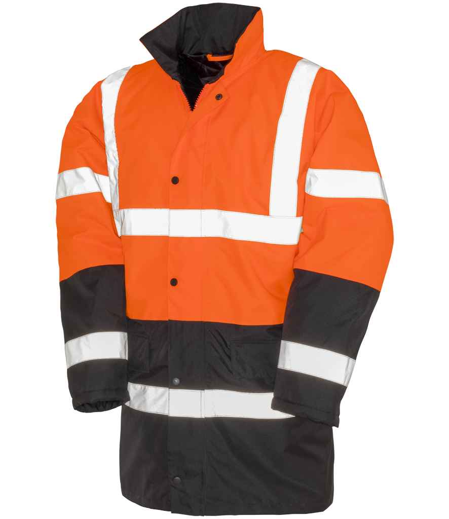 Result Core Motorway Two Tone Safety Jacket front view