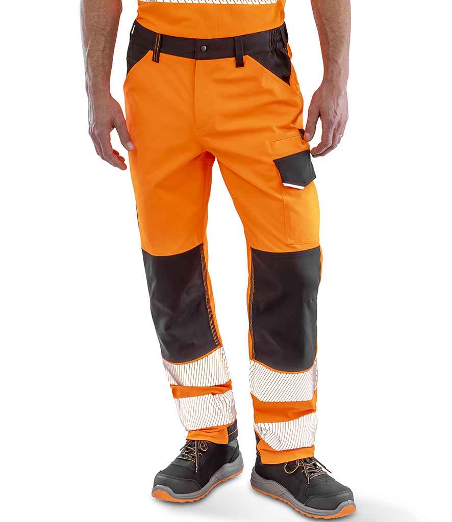 Result Recycled Dynamic Stretch Safety Trousers front view