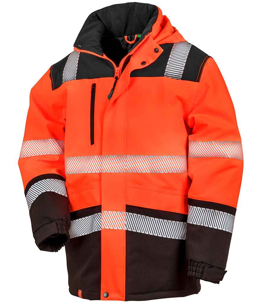 Result Safe-Guard Extreme Tech Printable Safety Soft Shell Jacket front view