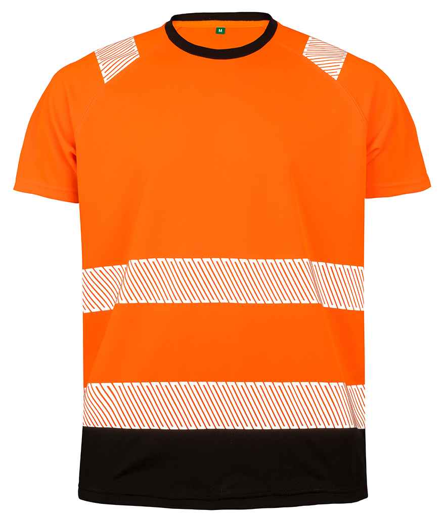 Result Recycled Safety T-Shirt front view