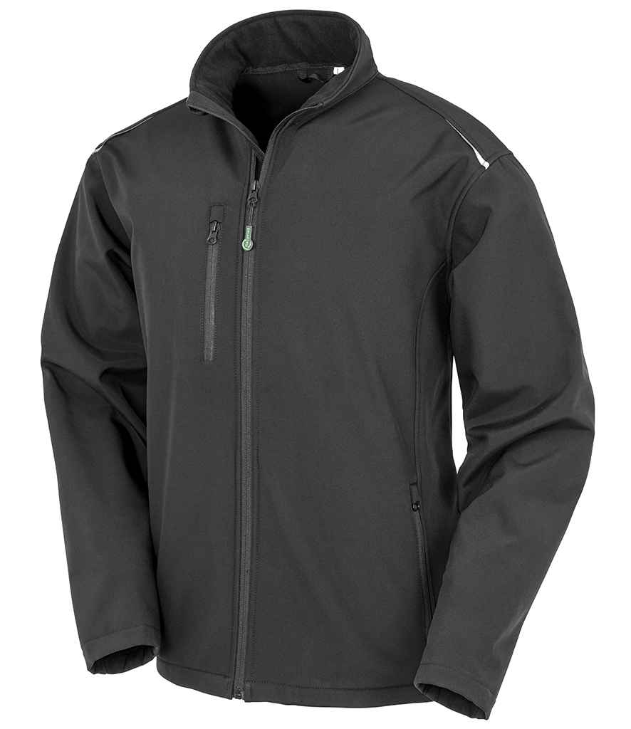 HAWKSPORTS Three Layer Printable Soft Shell Jacket front view