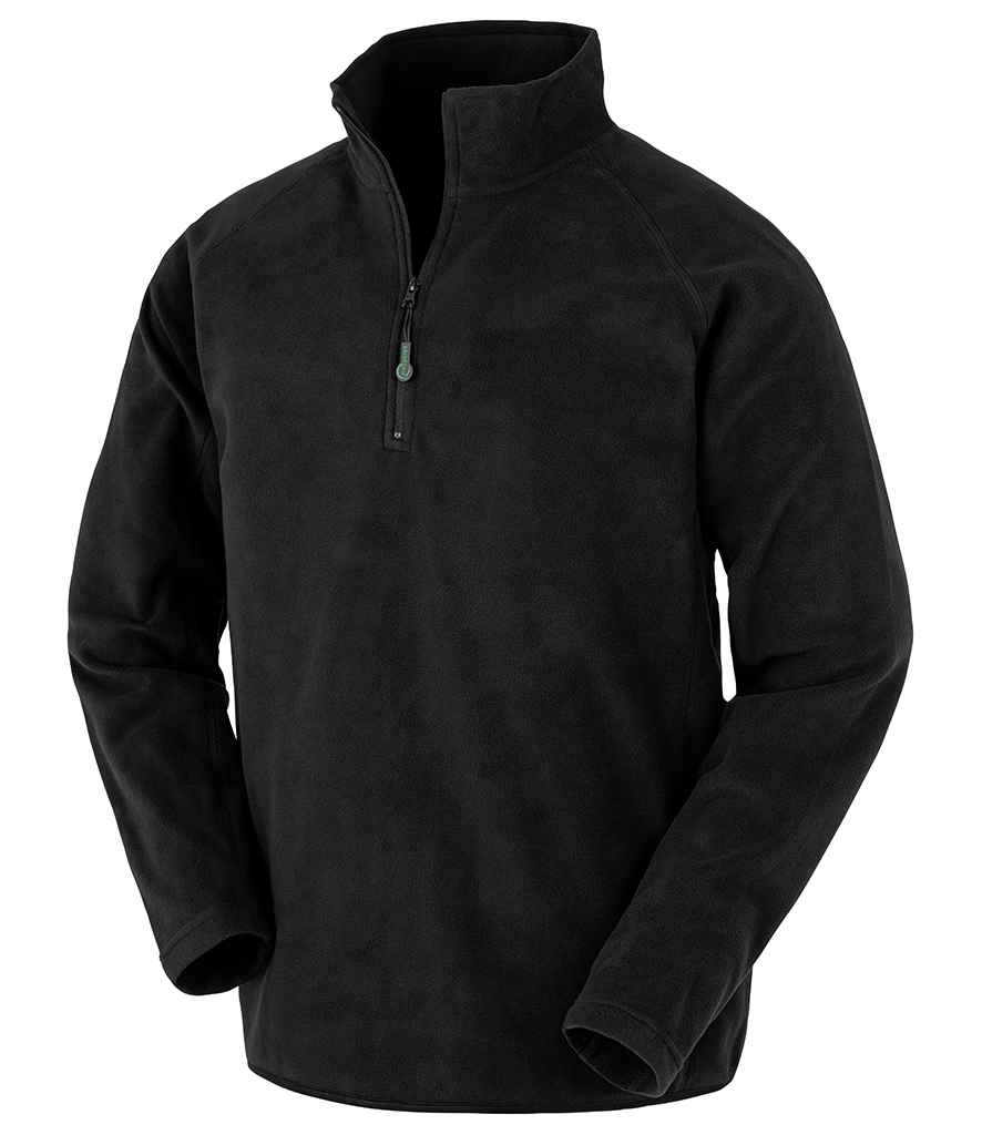 HAWKSPORTS Zip Neck Micro Fleece front view