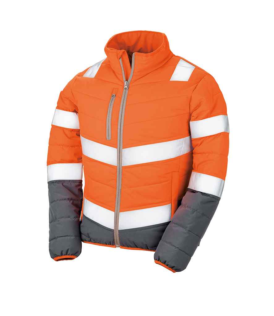 Result Safe-Guard Ladies Soft Safety Jacket front view