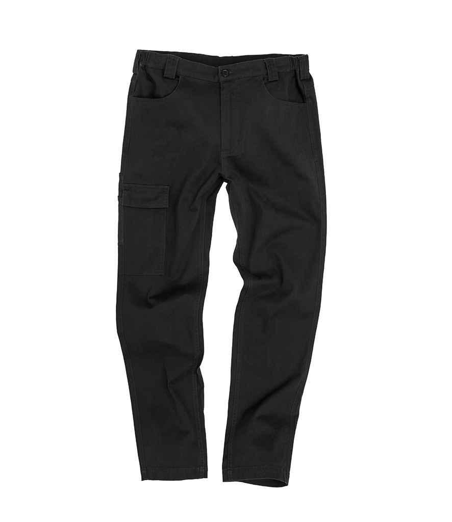 Super Stretch Slim Chino Trousers front view