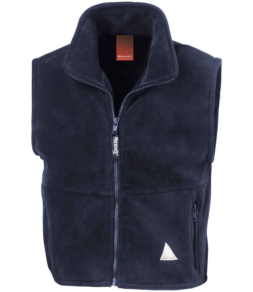 HAWKSPORTS Kids/Youths Polartherm™ Fleece Bodywarmer front view