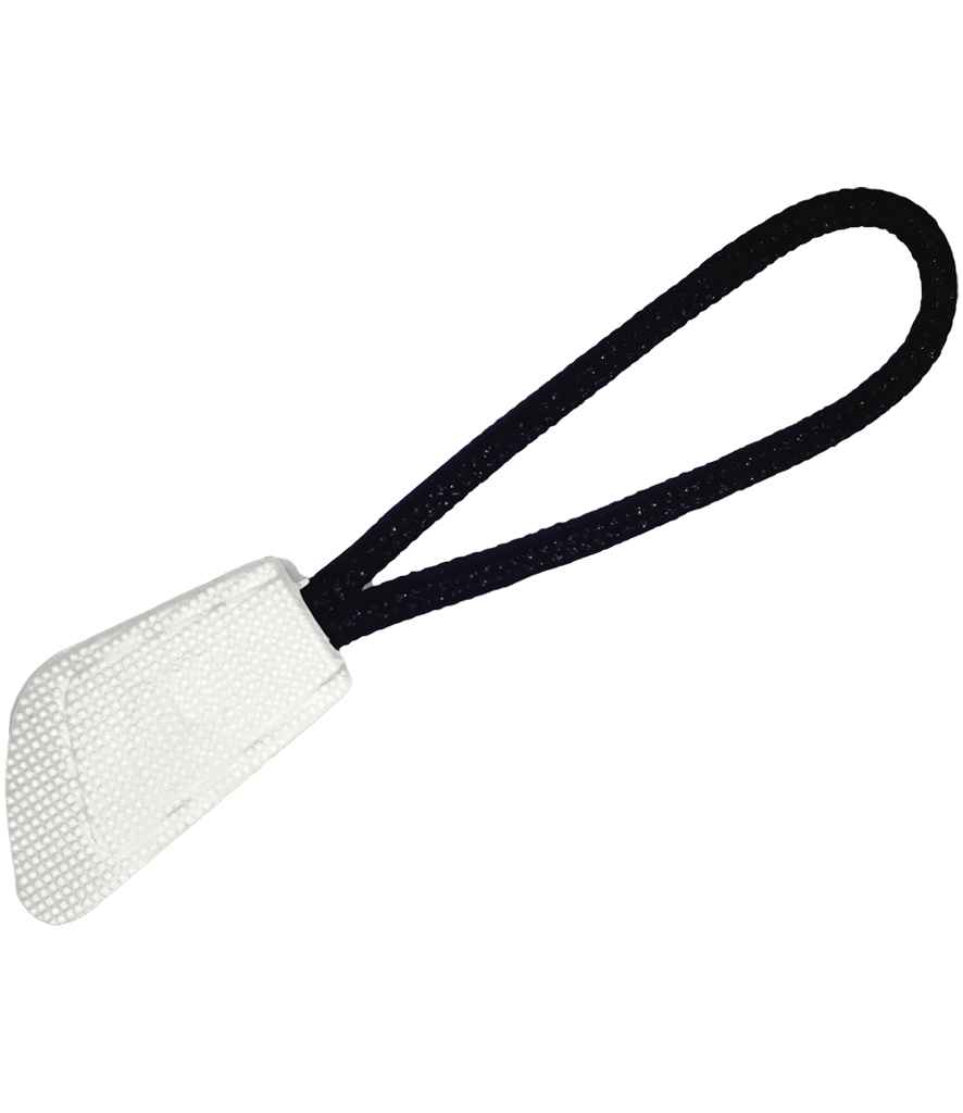 Interchangeable Zip Pulls front view