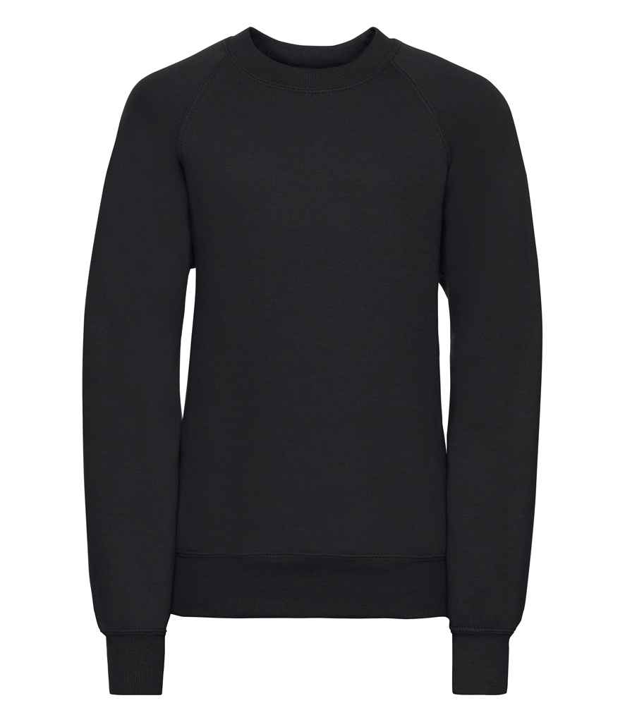 Kids Raglan Sweatshirt front view