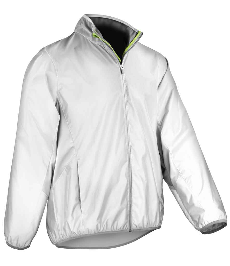 Spiro Luxe Reflective Hi-Vis Jacket front view