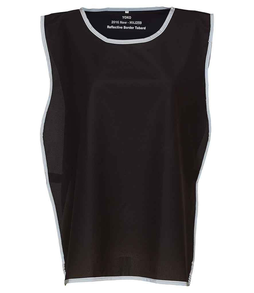Yoko Hi-Vis Reflective Border Tabard front view
