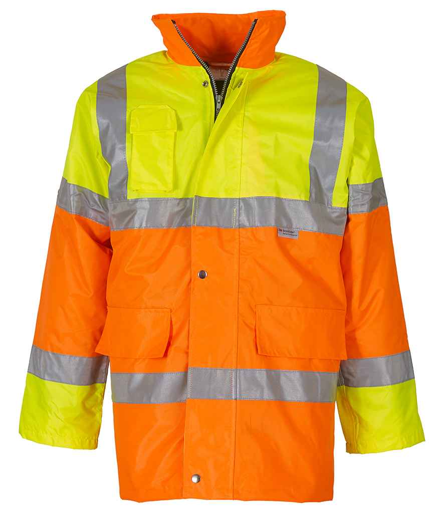 Yoko Hi-Vis Contrast Jacket front view