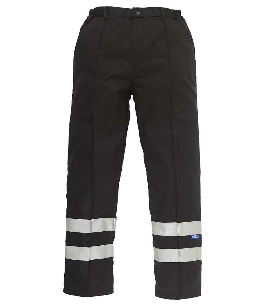 Yoko Reflective Poly/Cotton Ballistic Trousers front view