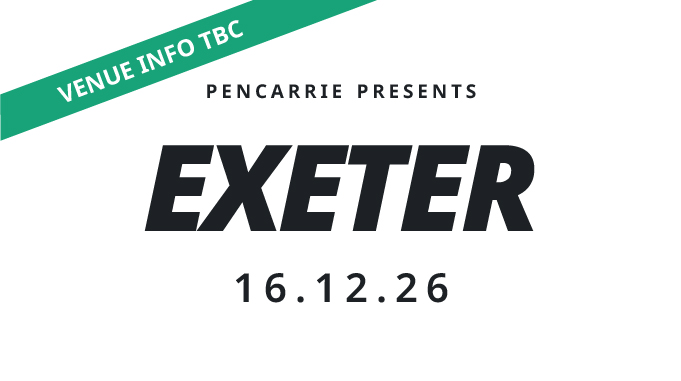 PenCarrie Presents Exeter event