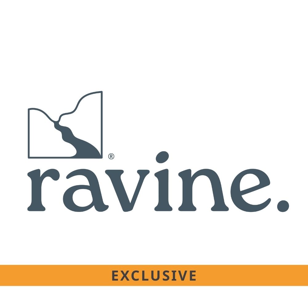 Ravine logo exclusive Brand to PenCarrie
