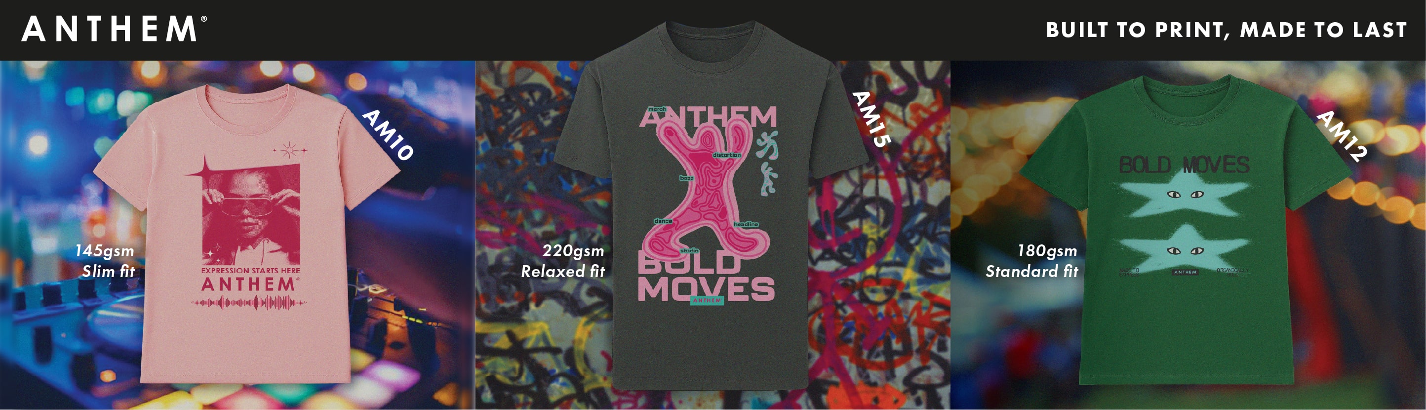 Anthem t-shirts: made to last