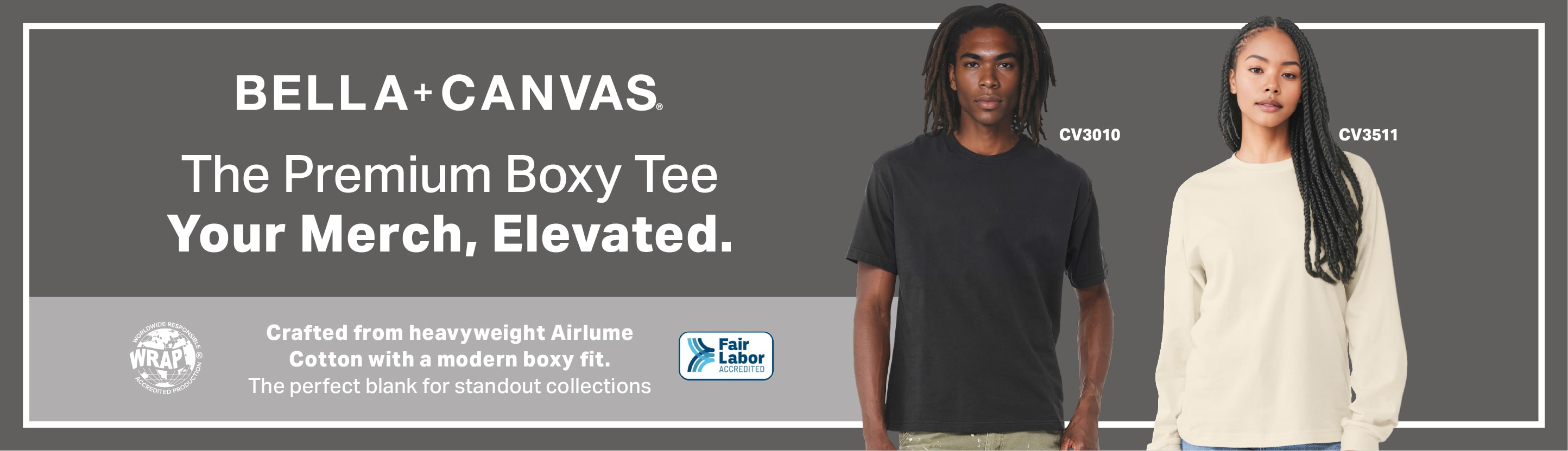 Boxy heavyweight tees