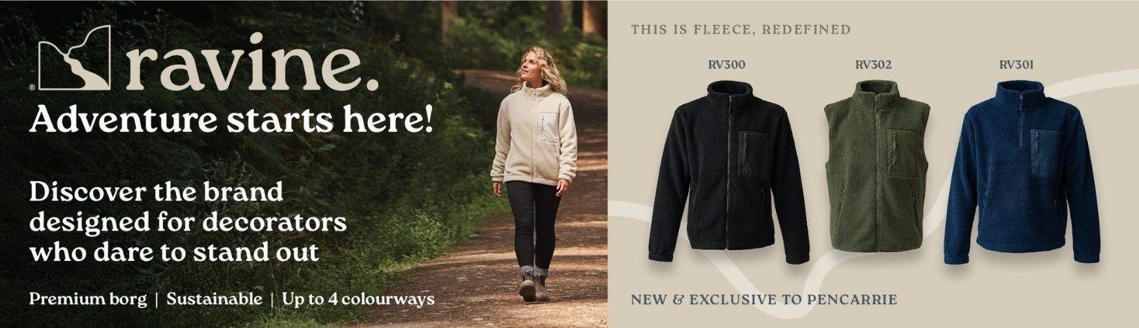 Three NEW styles, endless possibilities 