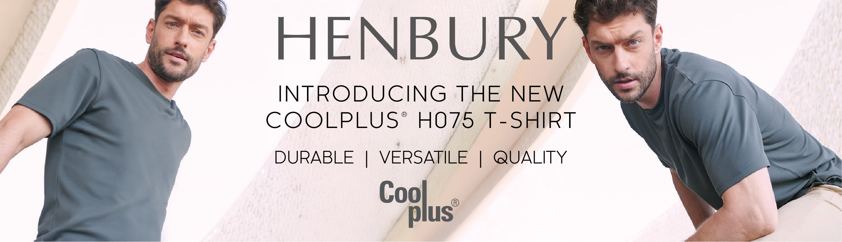 The new Henbury Coolplus® Tee