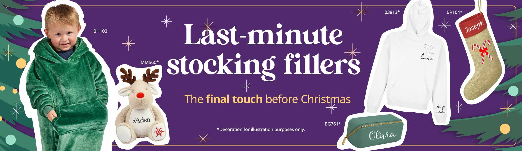 Last-minute stocking fillers