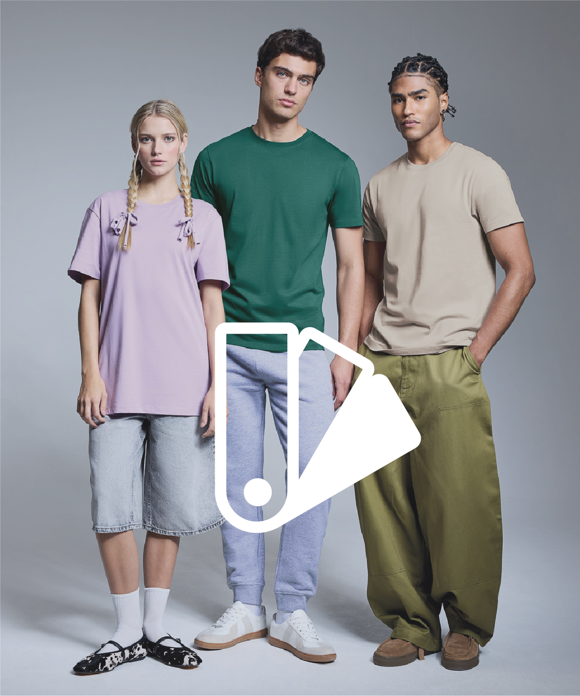 group image of people wearing different colour tshirts
