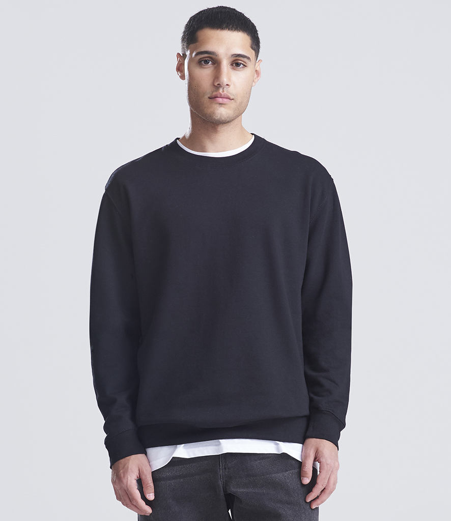 man in dark black sweatshirt