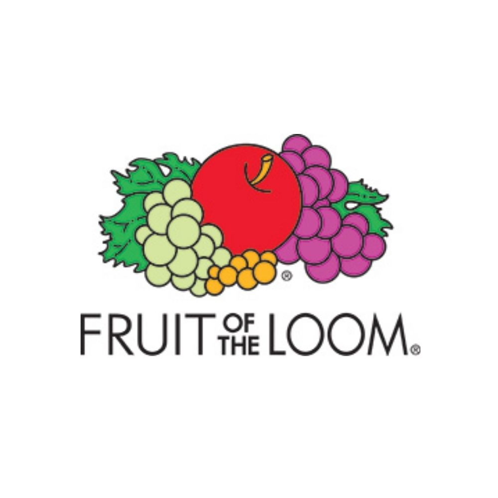 Fruit of the Loom logo value blanks available at PenCarrie