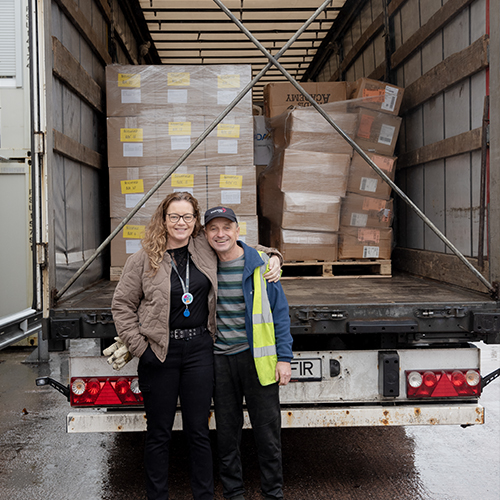 Extending our support overseas